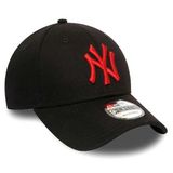 šiltovka New Era 9FORTY Essential NY Yankees Black Red Adjustable cap