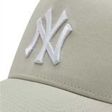 Šiltovka NEW ERA 940 Af trucker MLB League essential NY cap Beige