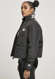 Ladies Starter Logo Puffer Jacket black