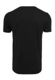 Mr. Tee Harlem Words Tee T-Shirt Round Neck black