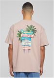 Mr. Tee California Motel Oversize Tee duskrose