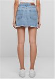 Urban Classics Ladies Heavy Mini Denim Skirt new light blue washed