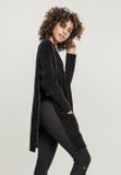 Urban Classics Ladies Oversize Chenille Cardigan black