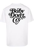 Mr. Tee Baby Don´t Cry Oversize Tee white