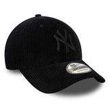 Šiltovka New Era 9FORTY MLB Cord NY Yankees Black Adjustable cap