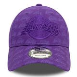 Šiltovka New Era 9FORTY Team Monogram NBA LA LAkers Purple cap