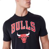 Pánske tričko New Era NBA Team Chicago Bulls Regular T-shirt Black