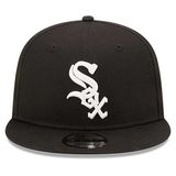 šiltovka New Era 9FIFTY MLB Team Side Patch Chicago White Sox Black snapback cap