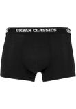 Urban Classics Boxer Shorts 5-Pack ban.aop+brand.aop+cha+blk+wht