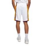 Mitchell &amp; Ness shorts Los Angeles Lakers white Swingman Shorts 