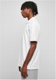 Urban Classics Oversized Zip Polo white