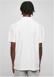 Urban Classics Oversized Zip Polo white