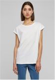 Urban Classics Ladies Extended Shoulder Tee 2-Pack lemonadepink+white