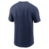 Nike T-shirt Men&#039;s Fuse Wordmark Cotton Tee Detroit Tigers midnight navy