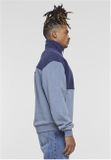 Urban Classics Colour Block Polar Fleece Jacket navy/cloudsky