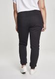 Urban Classics Ladies Tech Mesh Side Stripe Sweatpants black