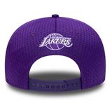 šiltovka New Era 9Fifty Half Stitch LA Lakers Purple Snapback Cap Snapback Cap