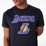 Pánske tričko New Era LA Lakers NBA Regular T-Shirt Black