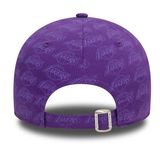 Šiltovka New Era 9FORTY Team Monogram NBA LA LAkers Purple cap