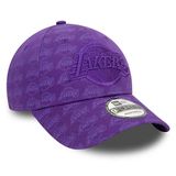 Šiltovka New Era 9FORTY Team Monogram NBA LA LAkers Purple cap