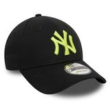 Šiltovka New Era 9FORTY MLB League Essential NY Yankees Black Neon Green adjustable cap