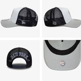 šiltovka New Era 940 New York Yankees MLB Logo Grey A-Frame Trucker Cap