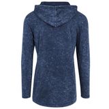 Pánska mikina Urban Classics Random Wash Hoody indigo