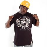 Phat Farm Patch Work Tee Black