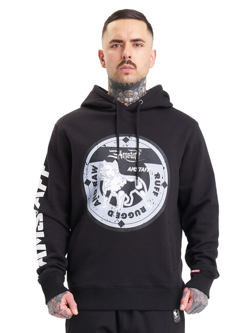 Amstaff Dyster Hoodie Black - L