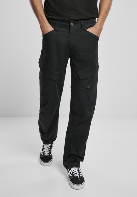 Brandit Adven Slim Fit Cargo Pants black - M