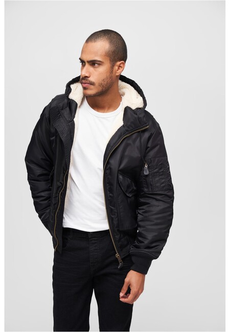Brandit CWU Jacket hooded black - 3XL