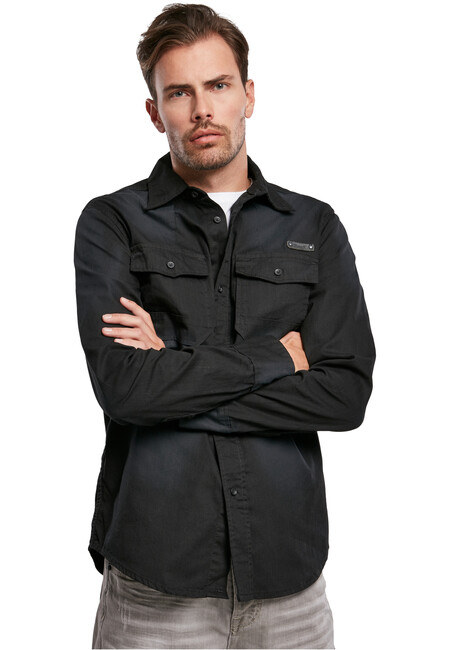 Brandit Hardee Denim Shirt black - XL