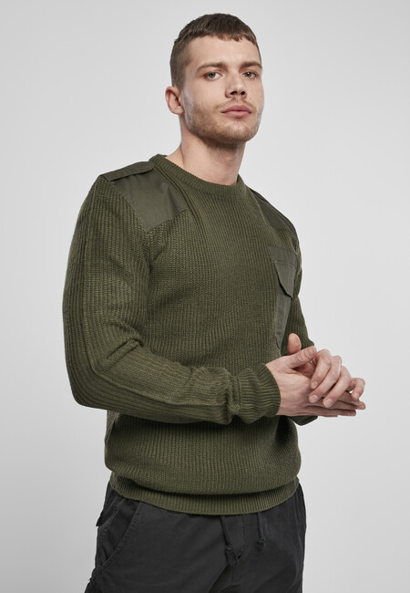 Brandit Military Sweater olive - M