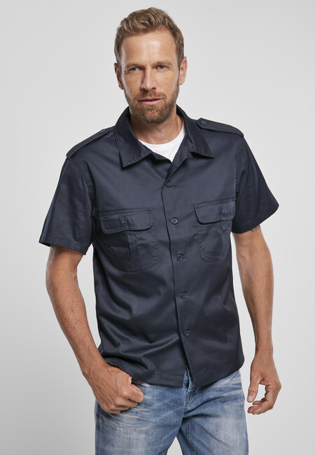 Brandit Short Sleeves US Shirt navy - 7XL