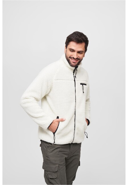 E-shop Brandit Teddyfleece Jacket white - 5XL