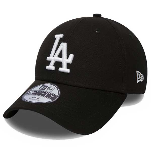 Detska šiltovka New Era 9FORTY LA Dodgers Black Adjustable Cap - Child