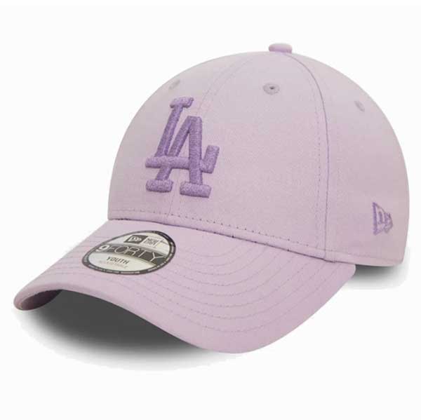 DETSKÁ čapica NEW ERA 9FORTY Metallic Pastel LA Dodgers Adjustable cap Violet - Child