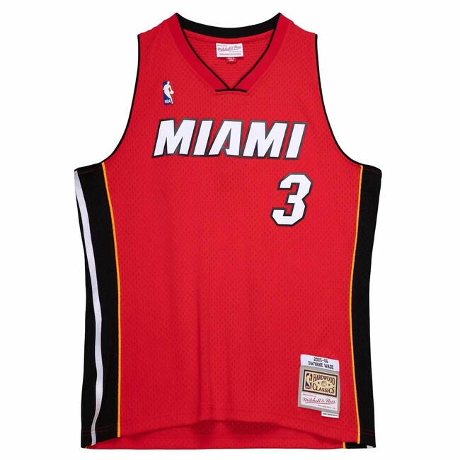 Mitchell & Ness Miami Heat #3 Dwayne Wade Swingman Jersey red - XS