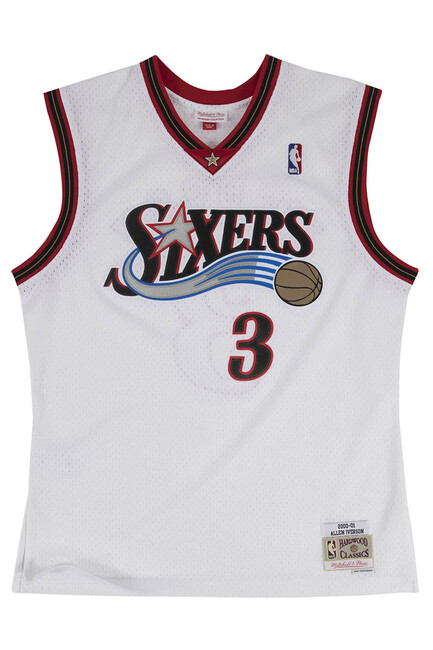 Mitchell & Ness Philadelphia 76ers #3 Allen Iverson Swingman Jersey white/white - 2XL