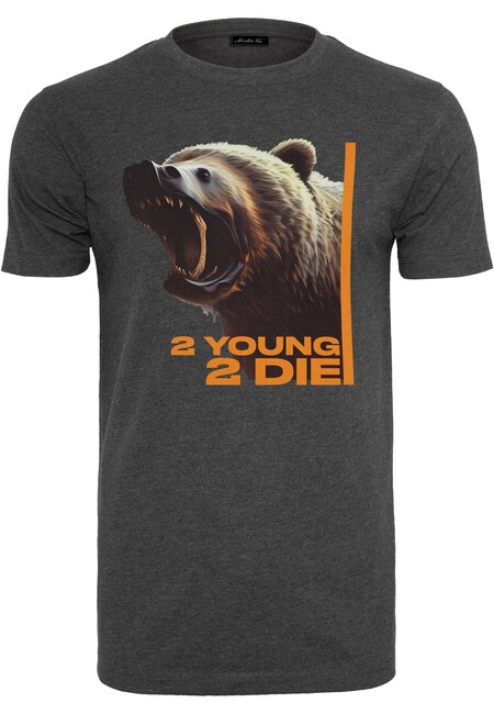 Mr. Tee 2 Young 2 Die Tee charcoal - L
