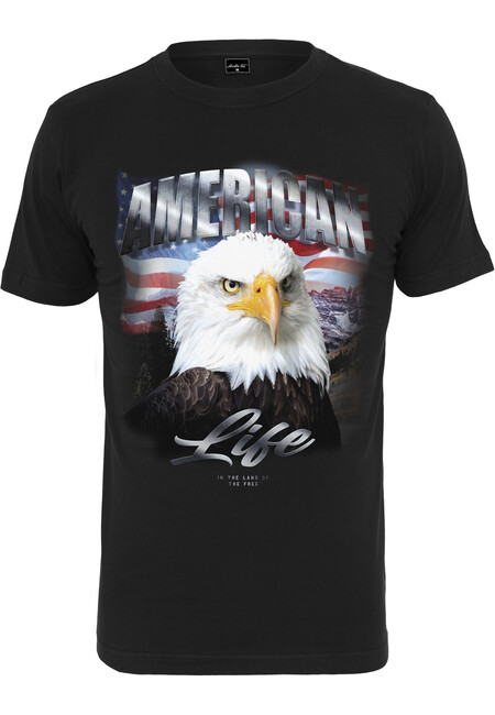 Mr. Tee American Life Eagle Tee black - XS