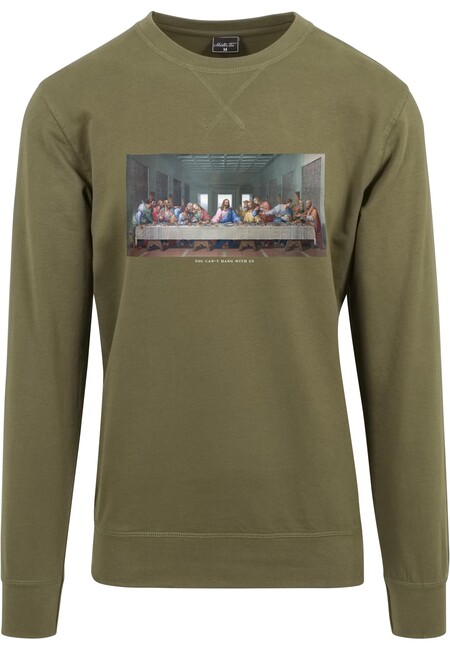 Mr. Tee Can´t Hang With Us Crewneck olive - M