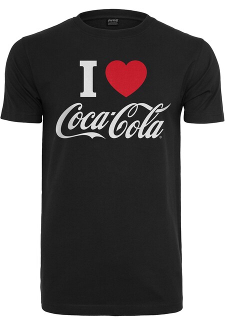 Mr. Tee Coca Cola I Love Coke Tee black - S