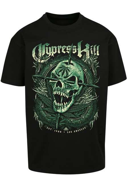 Mr. Tee Cypress Hill Skull Face Oversize Tee black - L