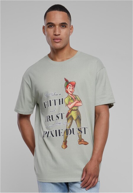 Mr. Tee Disney 100 Peter Pan Faith and Trust Oversize Tee softsalvia - L