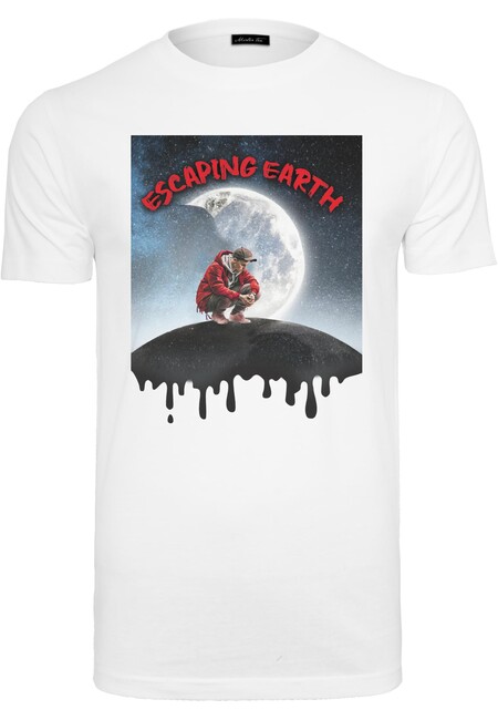 Mr. Tee Escaping Earth Tee white - XL