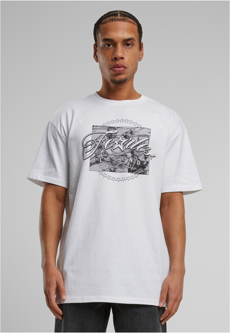 Mr. Tee Fearless Legend Heavy Oversize Tee white - S