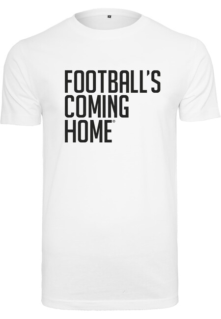 Mr. Tee Footballs Coming Home Logo Tee white - XXL