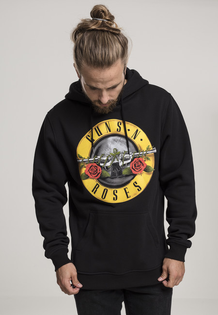 Mr. Tee Guns n\' Roses Logo Hoody black - 4XL