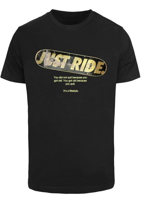 Mr. Tee Just Ride Tee black - 4XL